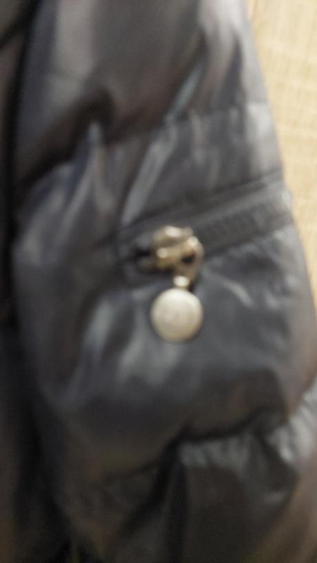 Zimná dlhá fialová bunda, m