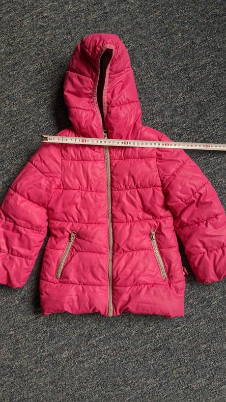 Zimná prešívaná bunda, benetton,98