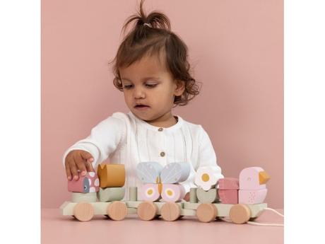 Little dutch vláčik kvety a motýle, 