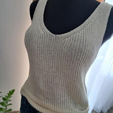 Úpletový top m/l, m