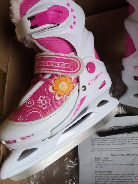 Nastaviteľné korčule worker izabely pro v. 30 - 33, 31