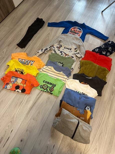 Balik oblečenia veľkosť 104, 104–116