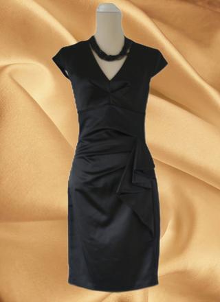 Pinko, čierne elegantné šaty veľ. s, pinko,s