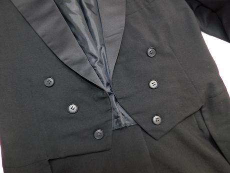 Luxusny vintage elegantny frak/sako, m