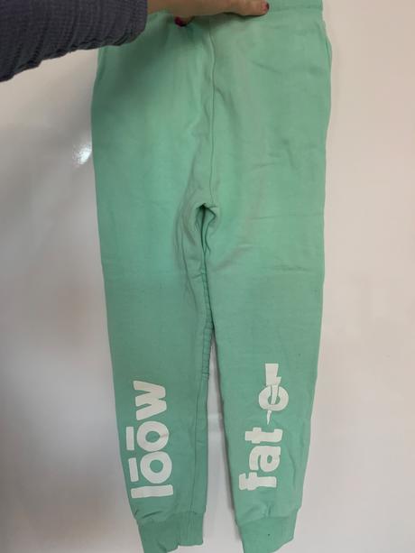 Zateplene mentolove teplaky loowfat, 134