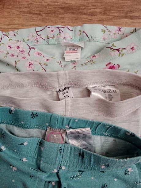 6x tenké legínky, next,92