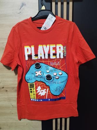 Tričko s flitrami, player, f&f,146 / 152