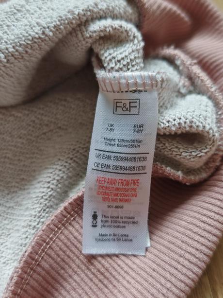 Dievčenská mikina jednorožec 128, f&f,128