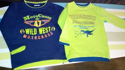 Mikiny teplákové 2ks, 92