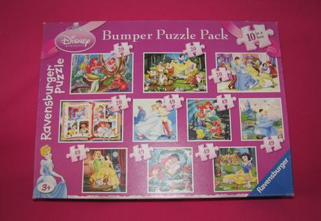 Puzzle ravensburger - disney princezné 10 kusov, 