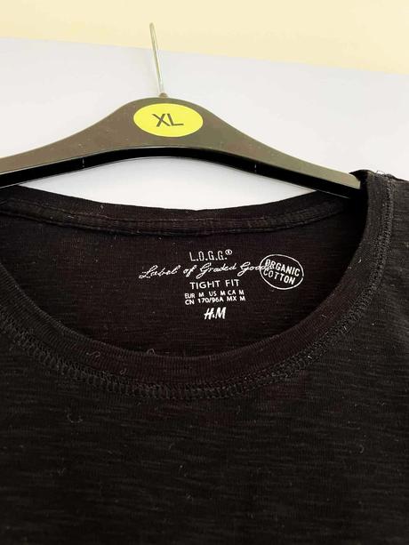 Kvalitné bavlnené triko, h&m,m