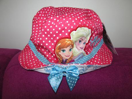 Novy, nenosený bavlnený klobúk frozen, disney,98