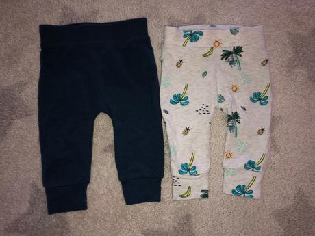 2x tenké tepláky 68, f&f,68