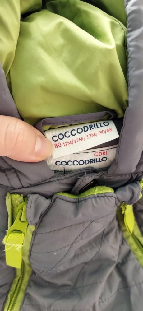 Zimný overal coccodrillo veľkosť 80, coccodrillo,80