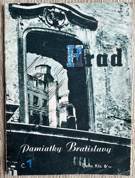 Pamiatky bratislavy č.1 hrad 1950 za 5eur,