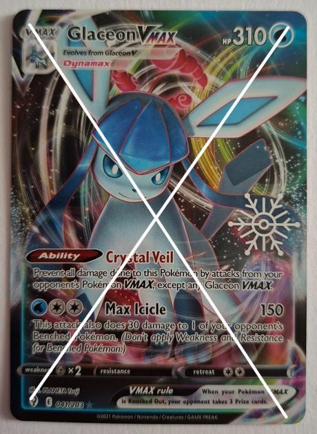 Pokémon karty "evolving skies" (8), 