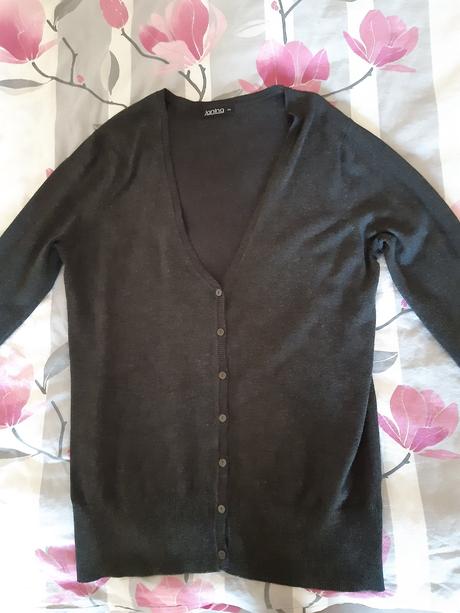 Sivý svetrík janina, kik,44