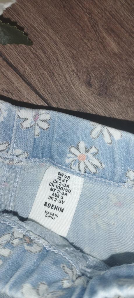 Štýlové šortky, denim,98