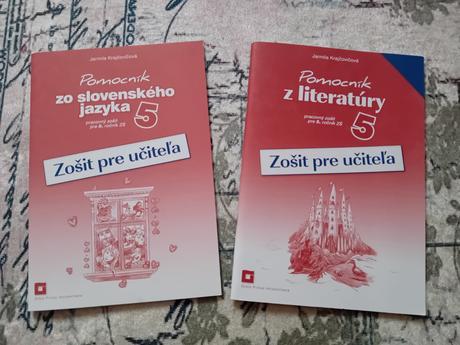Pomocník zo sjl a z literatúry 5. ročník, 