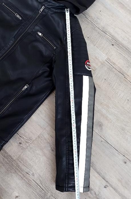 Zateplená koženková bunda, c&a,182