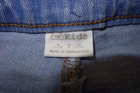 Rifľové kraťasy 11-12 r, f&f,152