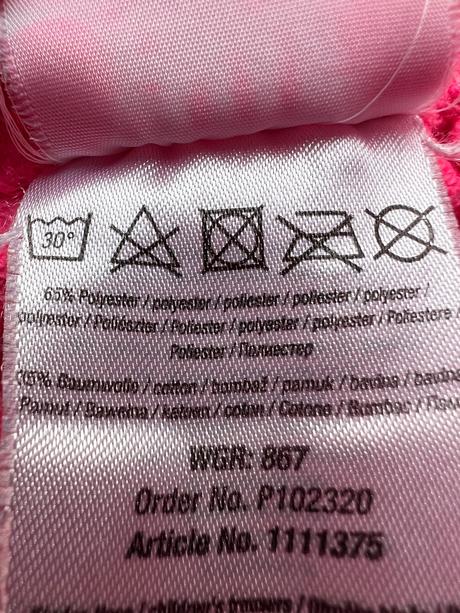 Šortky teplákovina krikľavo ružové, kik,110