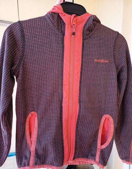 Husky funkčná mikina s kapucňou artic zip k, husky,122