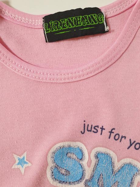 2 ružové tričká na leto v. 128, tesco,128