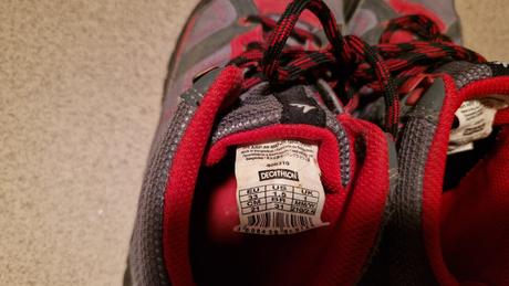 Turistické topánky, 33