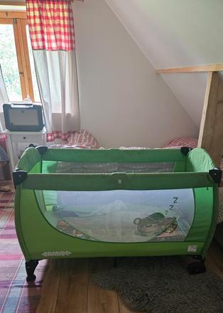 Cestovná postieľka, šírka (cm): 65,dĺžka (cm): 120