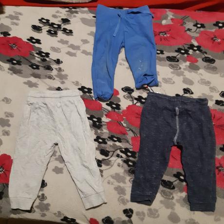 Detske nohavice 4kusy 74-86, 74