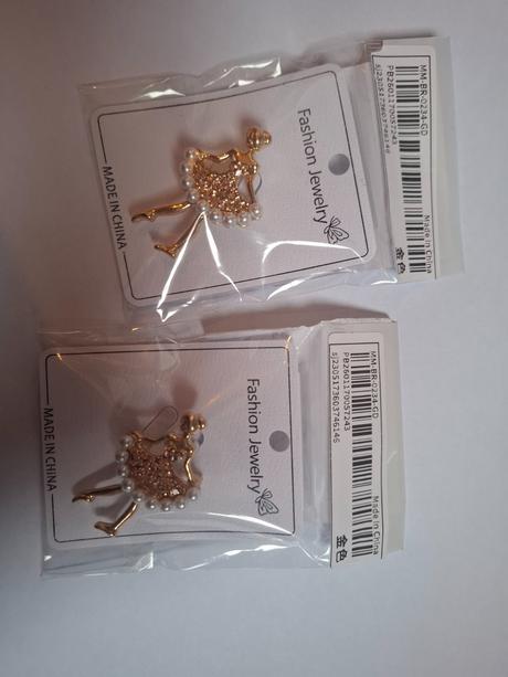 Set 2 brošňí baletka, 