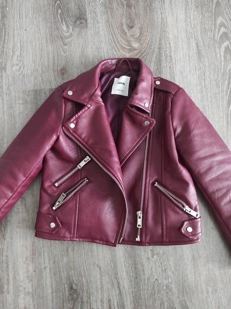 Koženy kabatik, sinsay,110