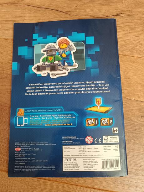 Lego nexo knight priprav sa, pozor, lep, 