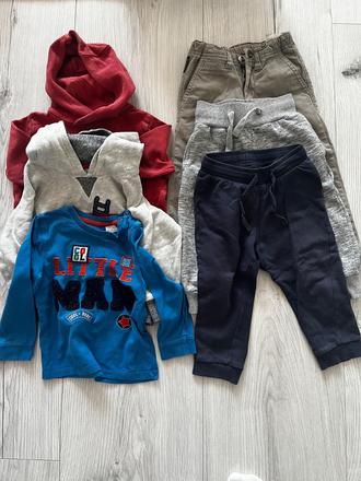 Chlapčenský balík oblečenia na donosenie, 86–98