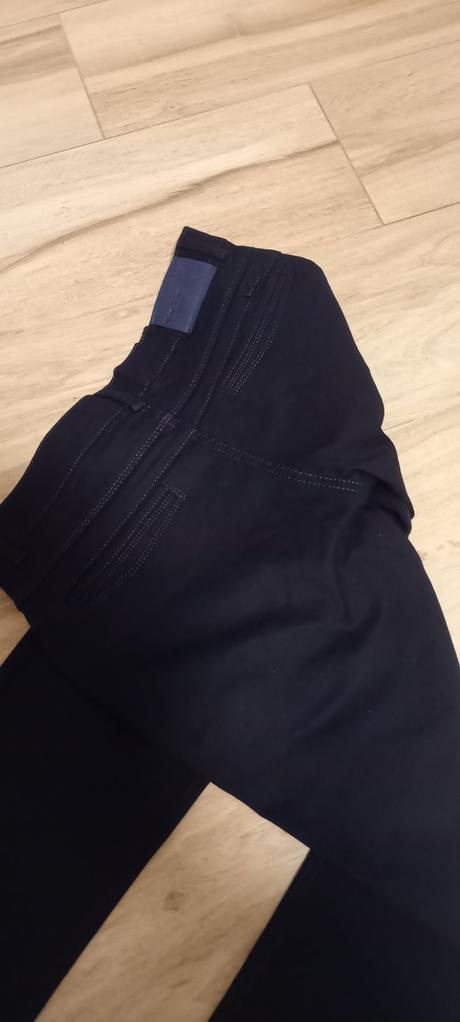 Nohavice tmavomodré 164, 164