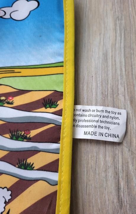 Detská interaktívna hudobná podložka farma,