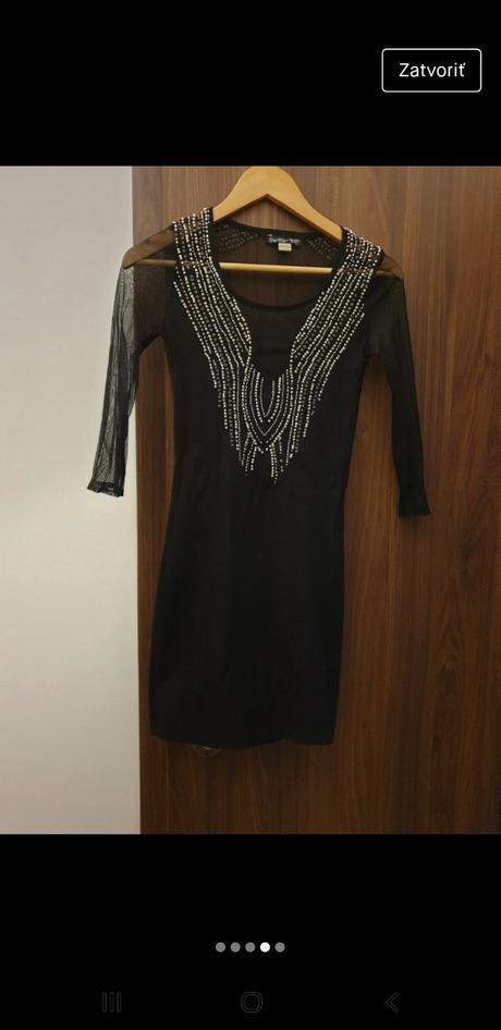 Šaty bershka, bershka,m