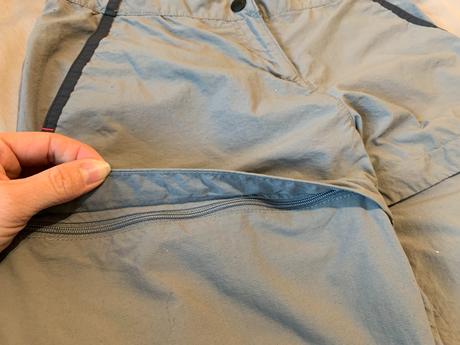 Odopínateľné turistické nohavice, quechua,146