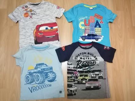 Tričká 4-5 rokov, f&f,104