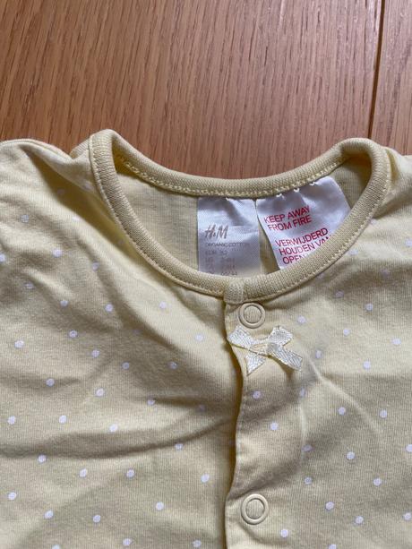 Krátke pyzamko h&m 62, h&m,62