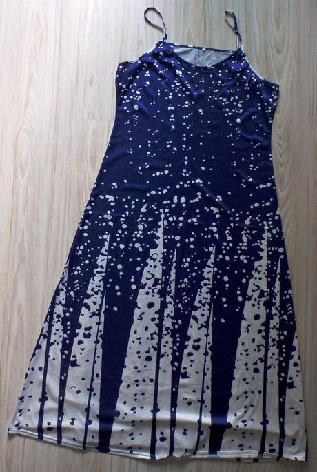 Elastické maxi šaty, v. l/xl, l