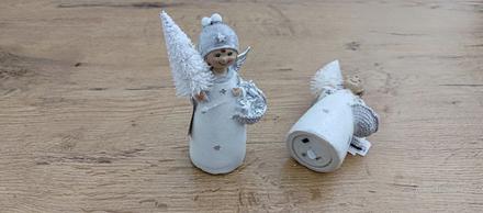 Svietiaci led anjel - 140x50 mm, 