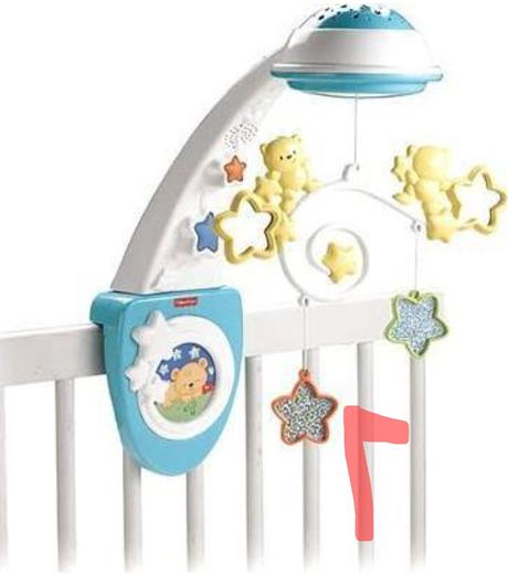 Fisher price kolotoč s hviezdami,