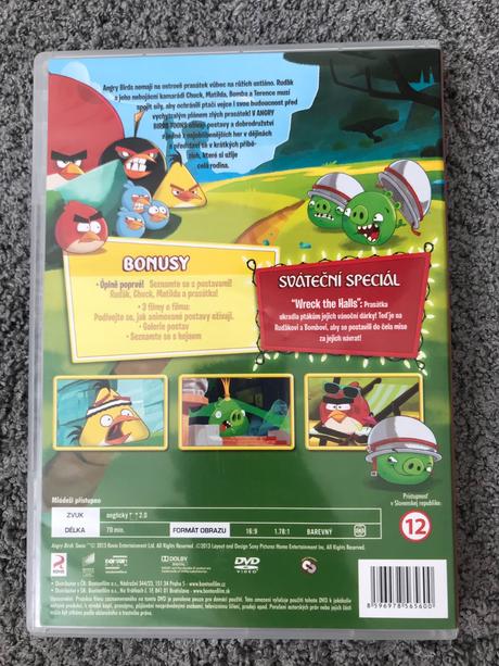 Dvd angry birds, 