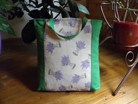 Rôzne handmade nákupné tašky,