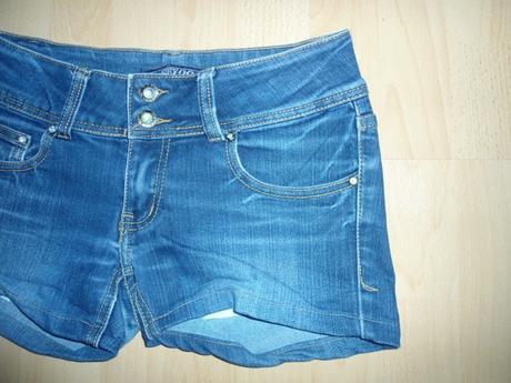 Riflove modre kratasy, xs