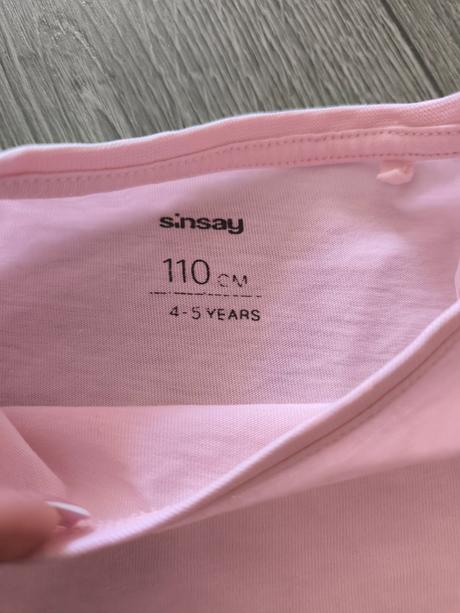 Tričko s dlhým rukávom, sinsay,110