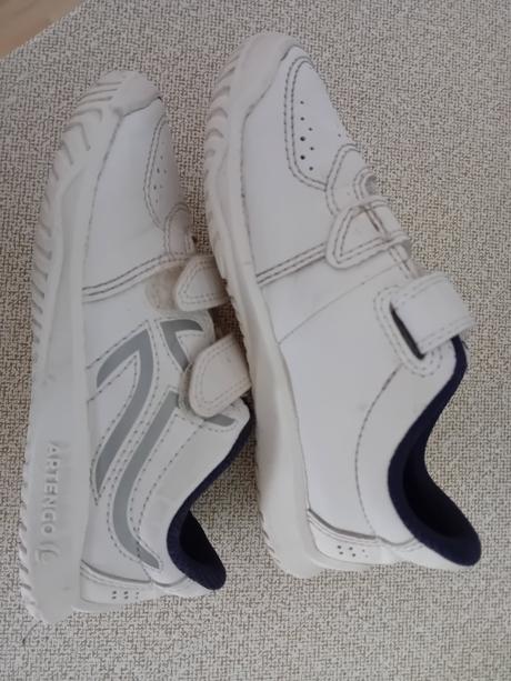 Biele tenisky č.28, decathlon,28