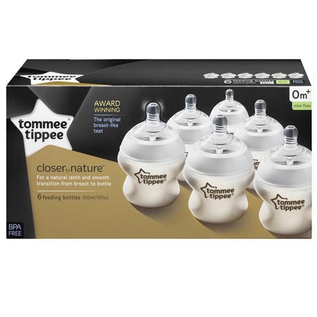 Tommee tippee sada fliaš 6ks, 0m+, 150 ml., tommee tippee